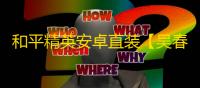 和平精英安卓直装【吴春红直装】辅助