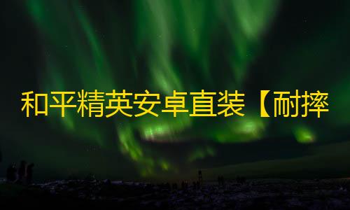 和平精英安卓直装【耐摔王直装】辅助